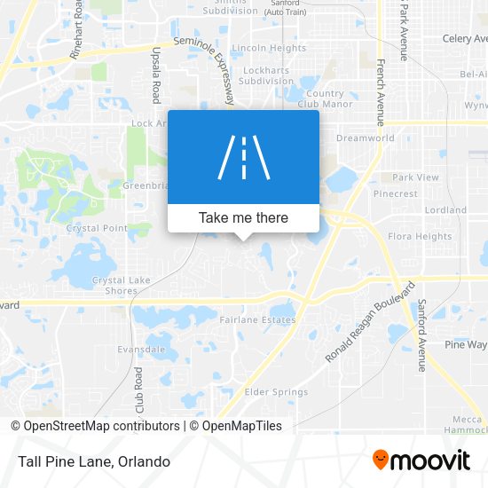 Mapa de Tall Pine Lane