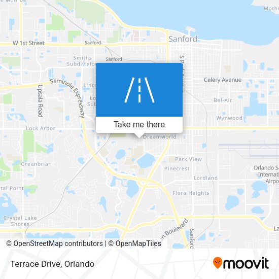 Mapa de Terrace Drive
