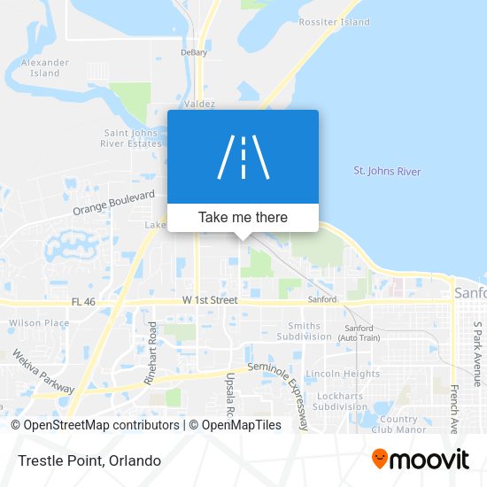 Mapa de Trestle Point