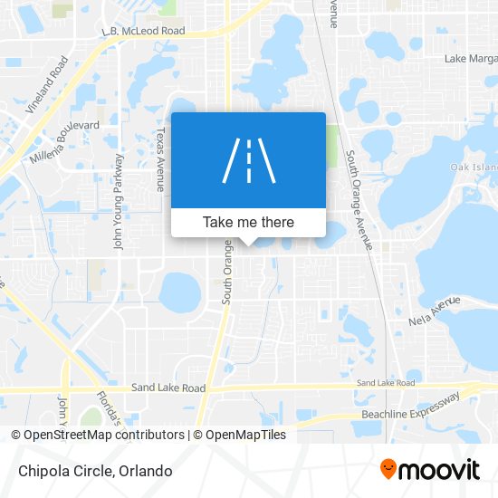 Chipola Circle map