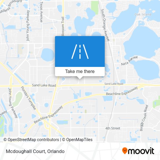Mapa de Mcdoughall Court