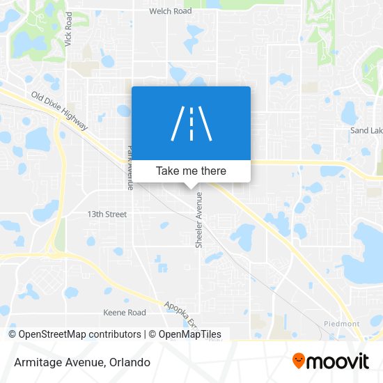 Mapa de Armitage Avenue