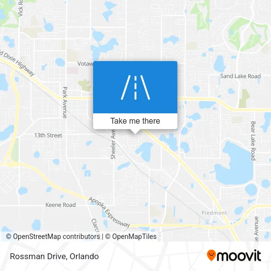 Rossman Drive map