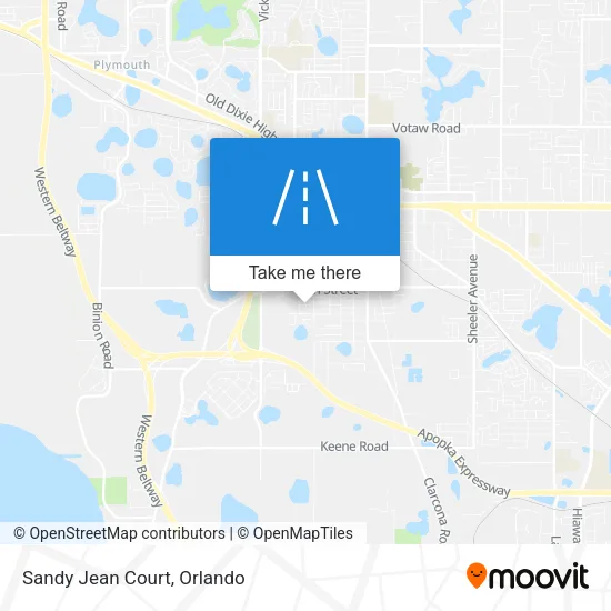 Mapa de Sandy Jean Court