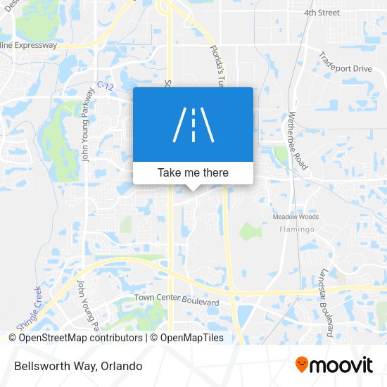 Mapa de Bellsworth Way