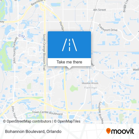 Mapa de Bohannon Boulevard