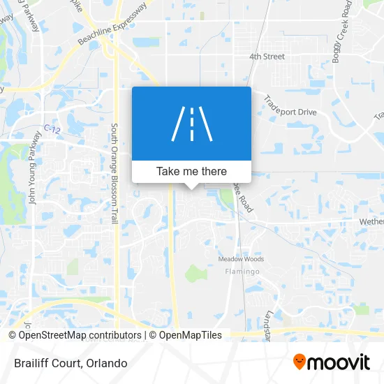 Brailiff Court map