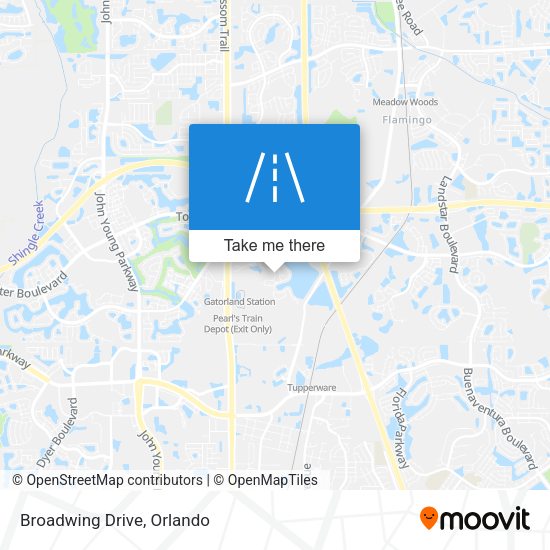 Mapa de Broadwing Drive