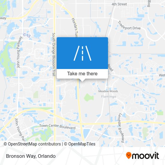 Mapa de Bronson Way