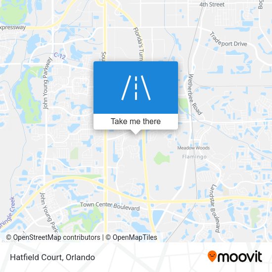 Mapa de Hatfield Court