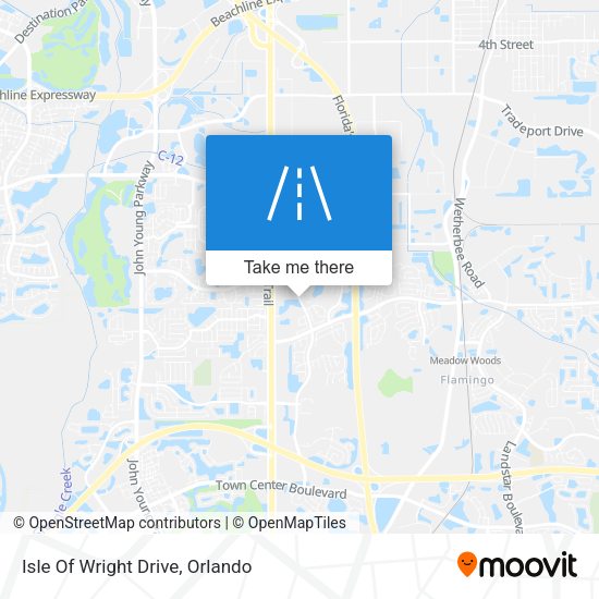 Mapa de Isle Of Wright Drive