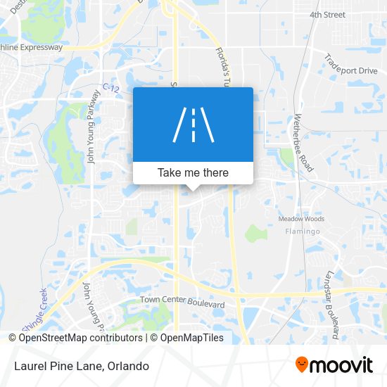 Mapa de Laurel Pine Lane