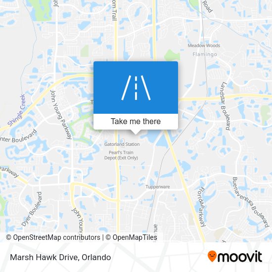 Mapa de Marsh Hawk Drive