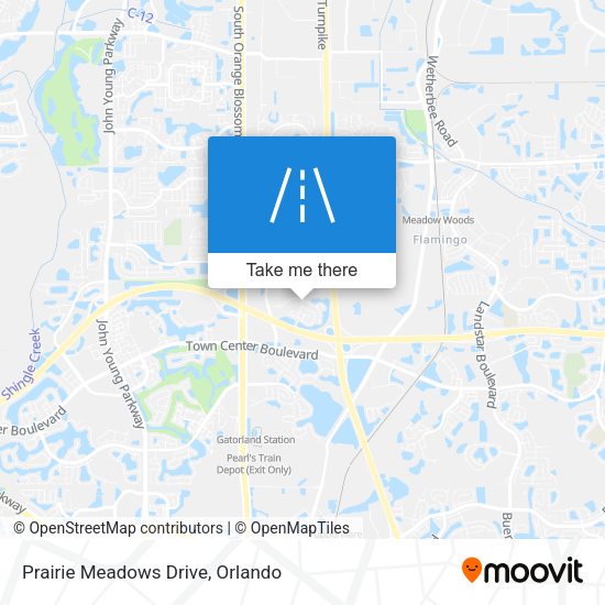 Mapa de Prairie Meadows Drive