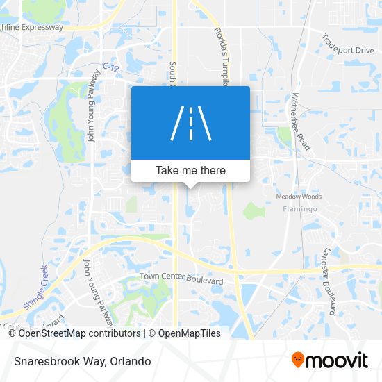 Mapa de Snaresbrook Way