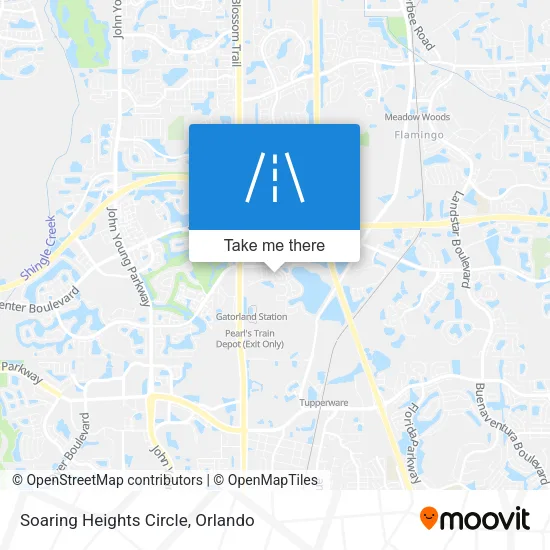 Mapa de Soaring Heights Circle