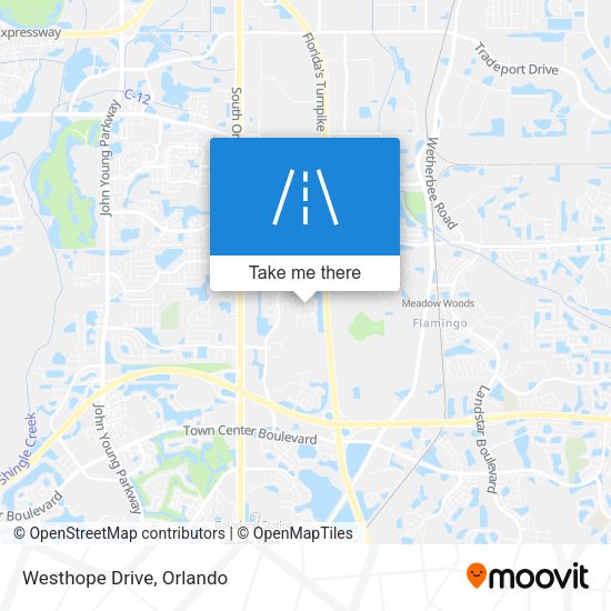 Mapa de Westhope Drive