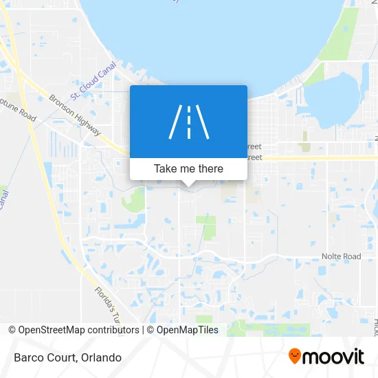 Barco Court map