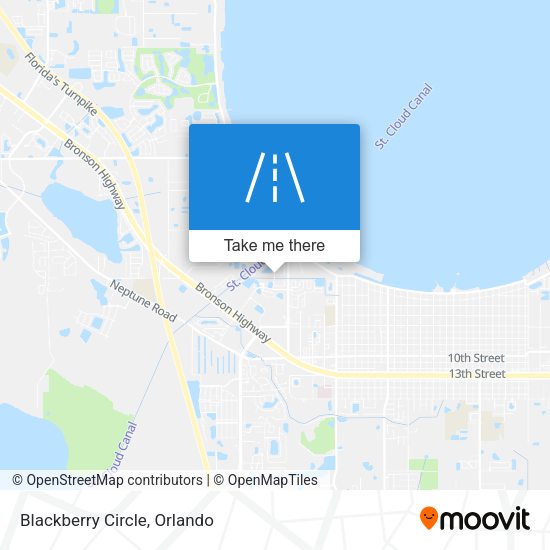 Mapa de Blackberry Circle