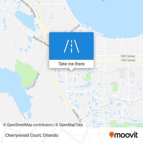 Mapa de Cherrywood Court