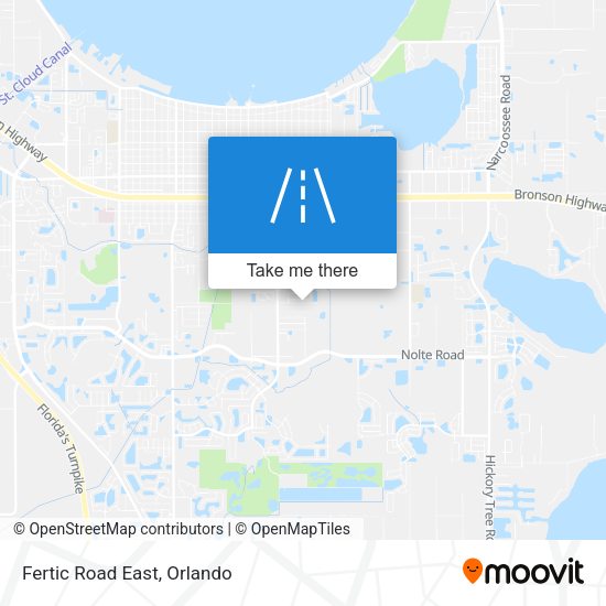 Mapa de Fertic Road East