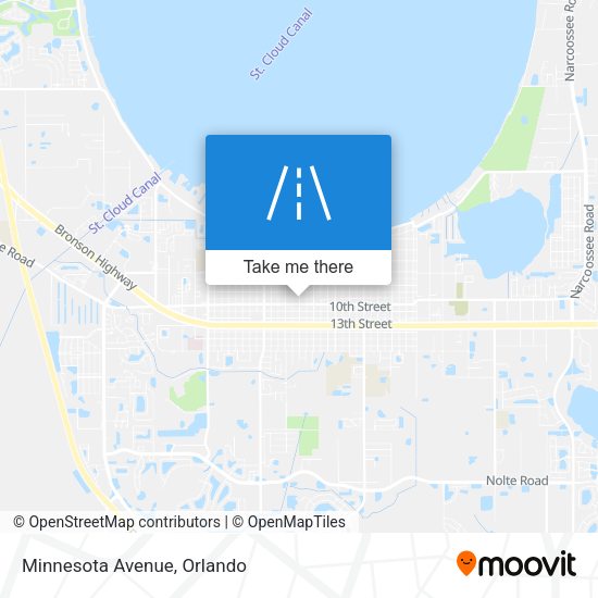 Mapa de Minnesota Avenue