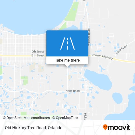 Mapa de Old Hickory Tree Road