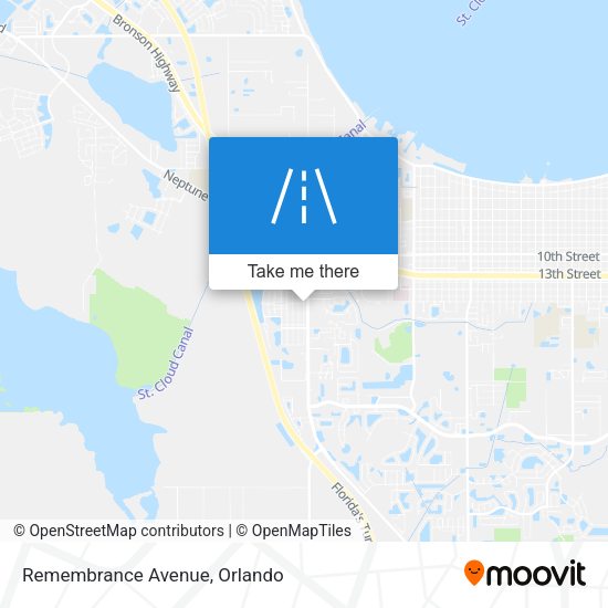 Mapa de Remembrance Avenue