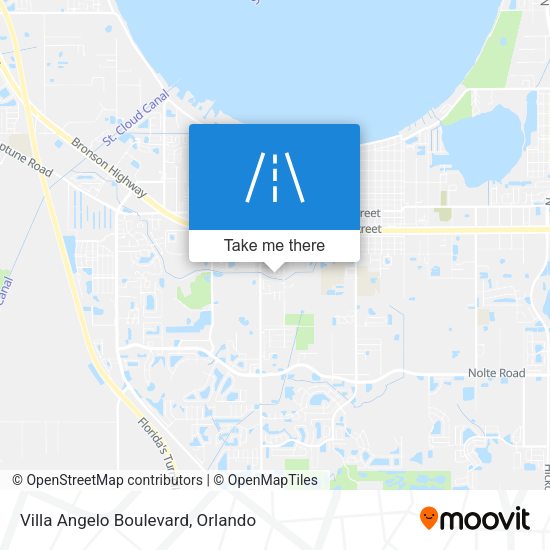 Villa Angelo Boulevard map
