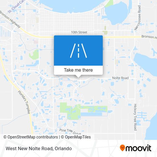West New Nolte Road map