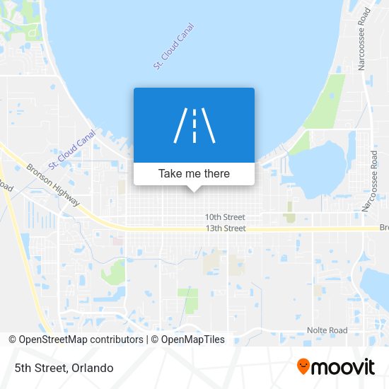 Mapa de 5th Street