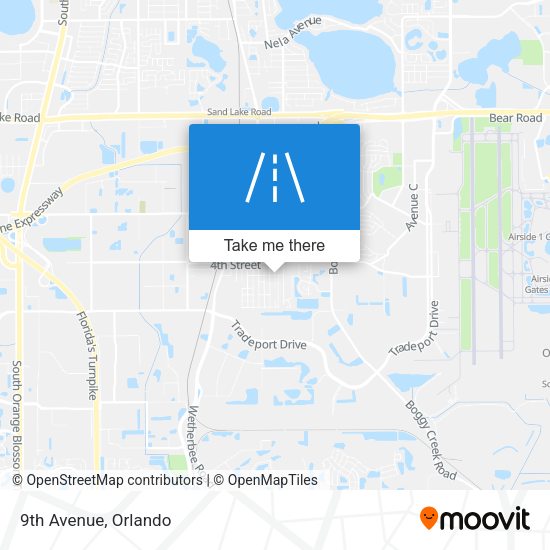 Mapa de 9th Avenue