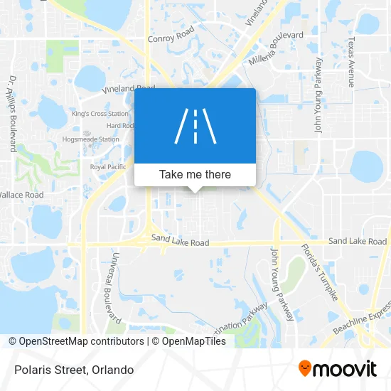 Polaris Street map