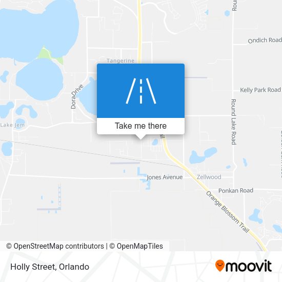 Mapa de Holly Street