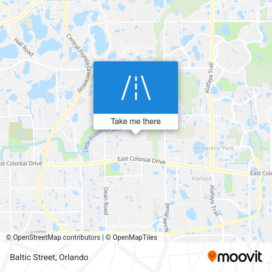 Mapa de Baltic Street