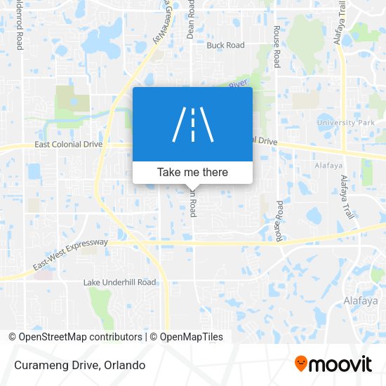 Mapa de Curameng Drive