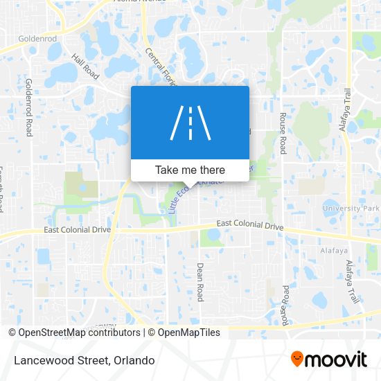 Mapa de Lancewood Street