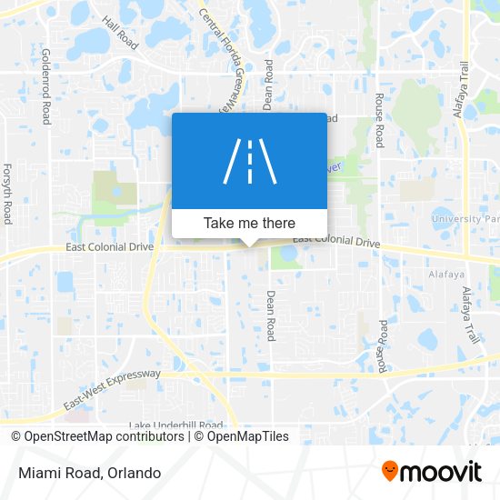 Miami Road map