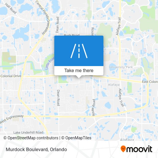 Mapa de Murdock Boulevard