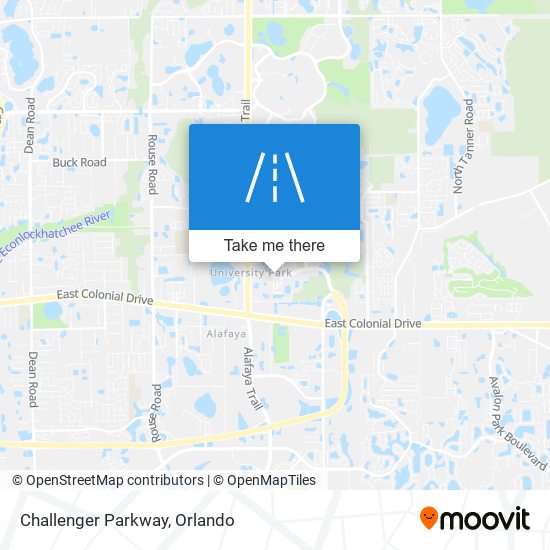 Challenger Parkway map