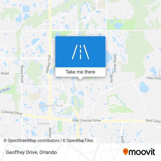Mapa de Geoffrey Drive