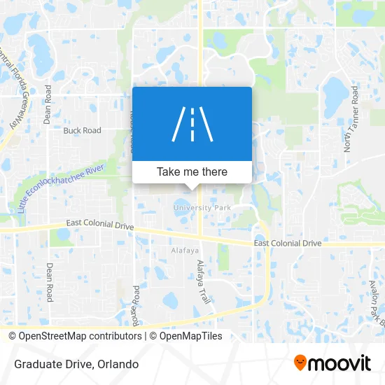 Graduate Drive map