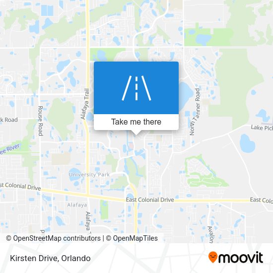 Mapa de Kirsten Drive