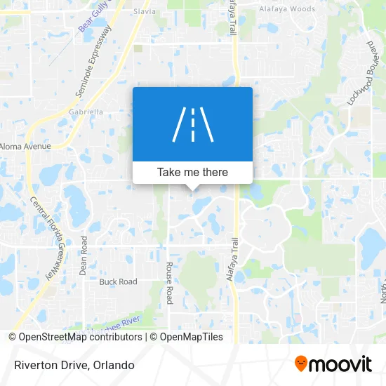 Riverton Drive map