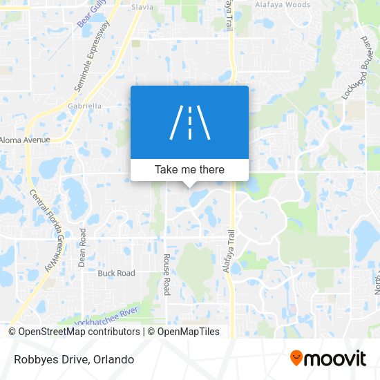 Robbyes Drive map