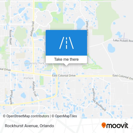 Rockhurst Avenue map