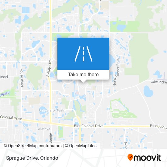 Sprague Drive map