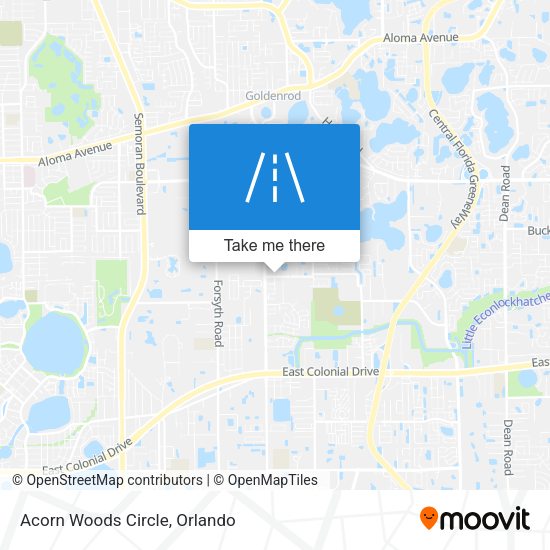 Mapa de Acorn Woods Circle