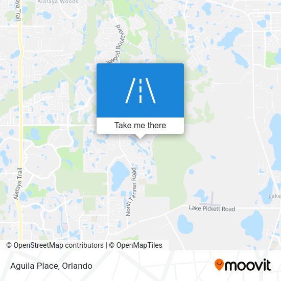 Mapa de Aguila Place