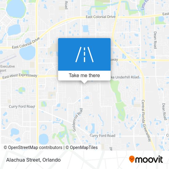 Alachua Street map